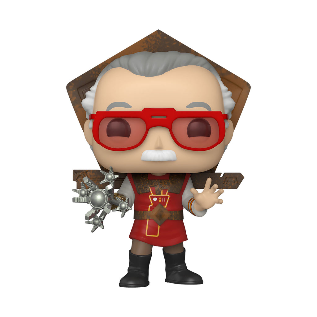 Productafbeelding Thor - Stan Lee in Ragnarok Outfit Funko Pop Bobblehead Figuur