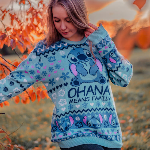Productafbeelding Lilo & Stitch - Ohana Betekent Familie Gebreide Trui