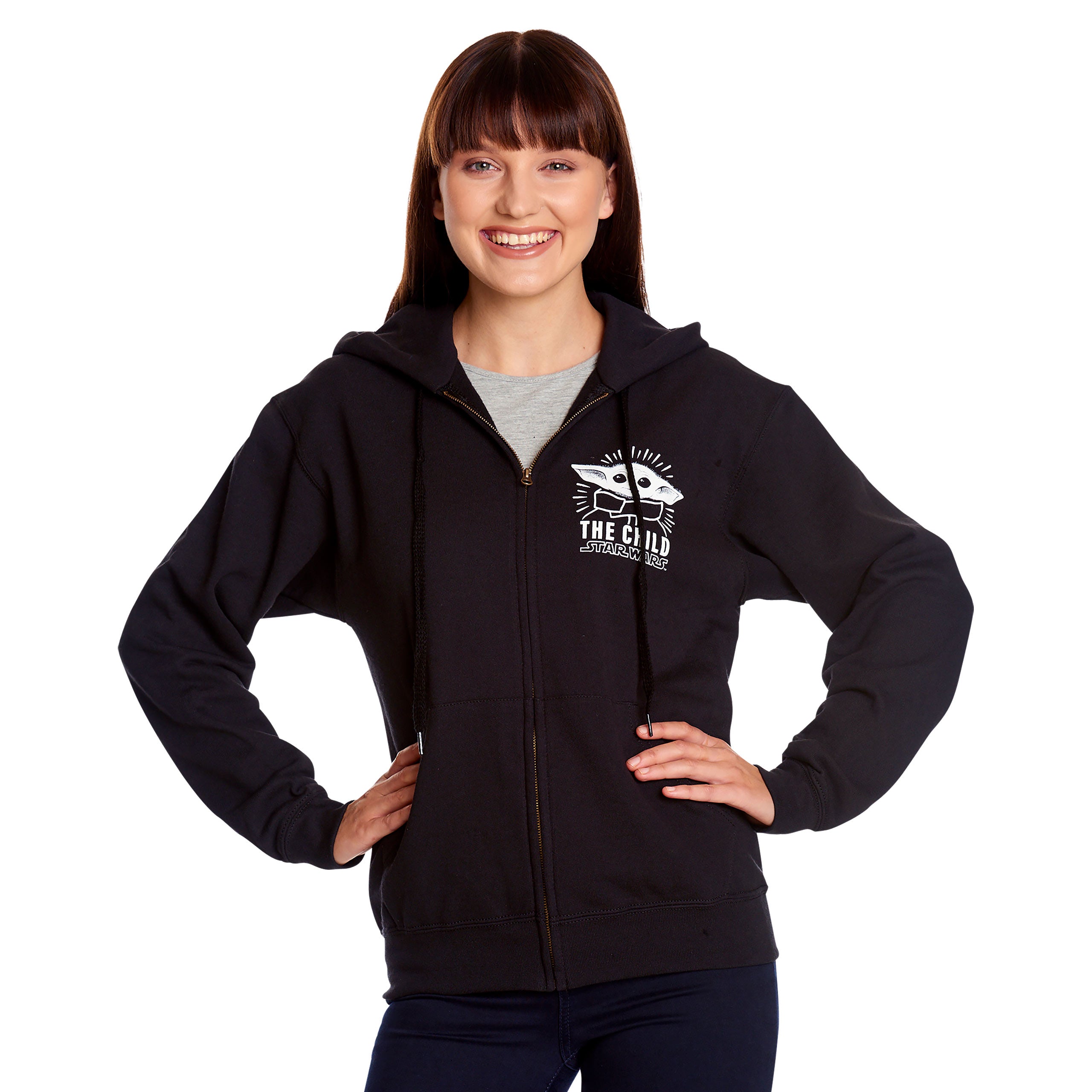 Productafbeelding The Child Hoodie zwart - Star Wars The Mandalorian