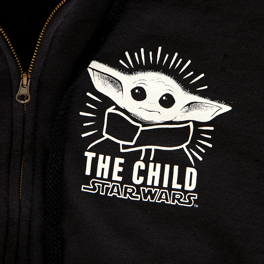 Productafbeelding The Child Hoodie zwart - Star Wars The Mandalorian