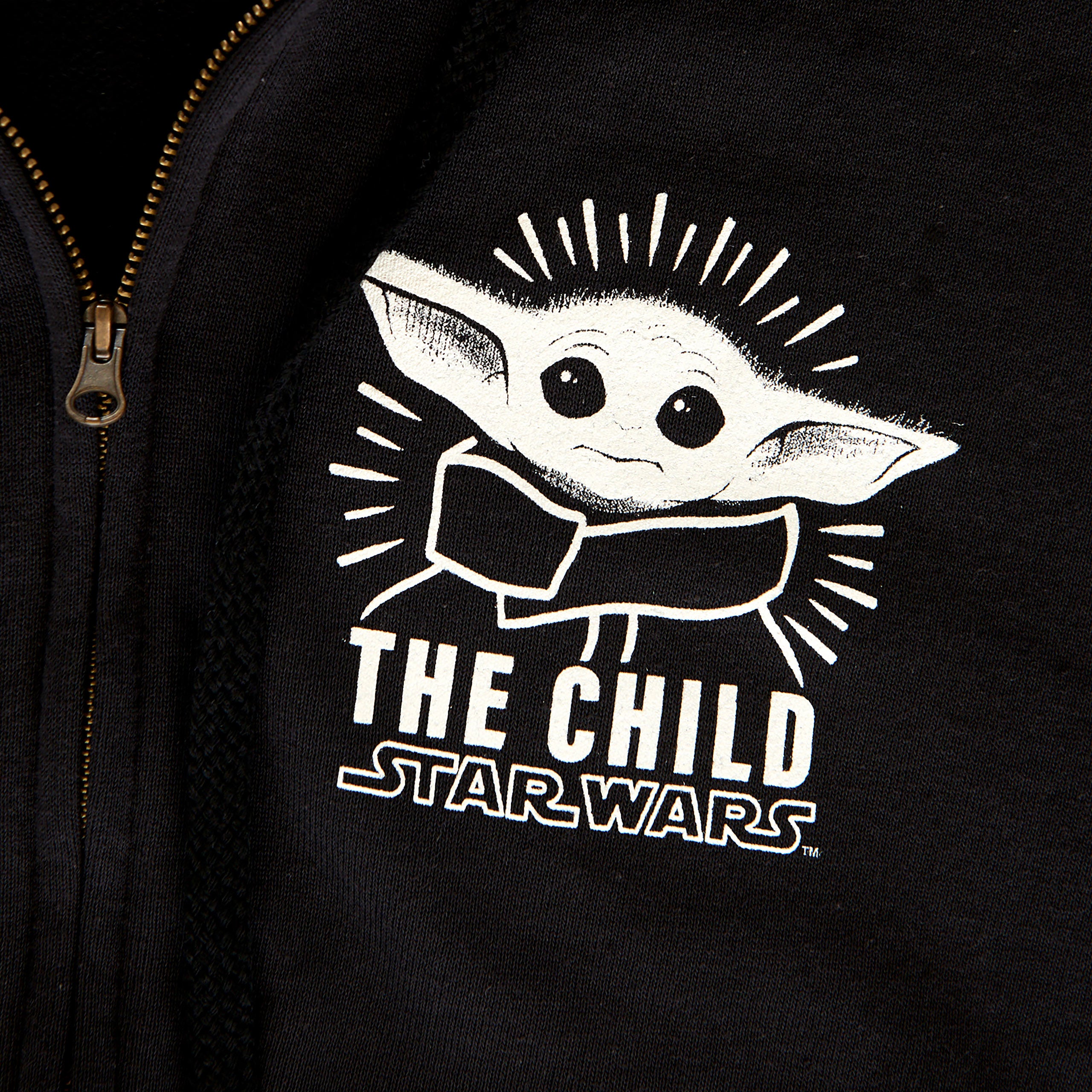 Productafbeelding The Child Hoodie zwart - Star Wars The Mandalorian