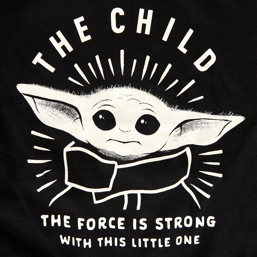 Productafbeelding The Child Hoodie zwart - Star Wars The Mandalorian