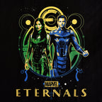 Productafbeelding Eternals - Ikaris & Sersi T-shirt zwart
