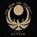 Productafbeelding Skyrim - One With the Shadows T-Shirt zwart