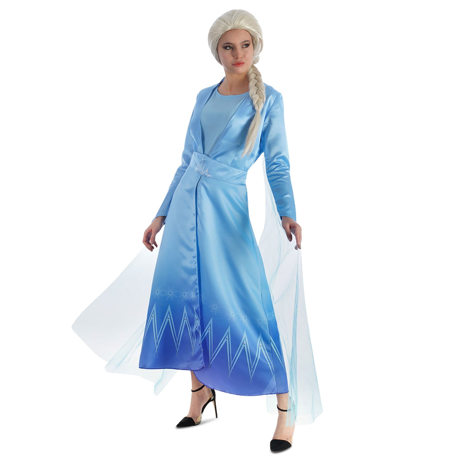 Productafbeelding Elsa Ijskoningin Kostuum Jurk voor Frozen Fans