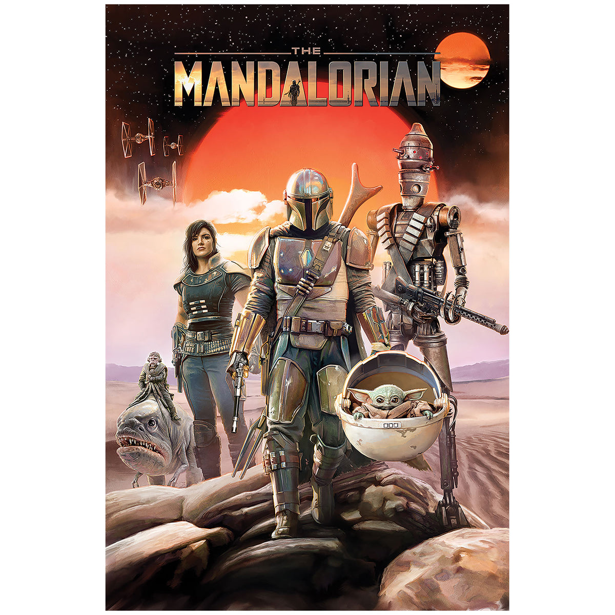 Productafbeelding The Mandalorian Groep Maxi Poster - Star Wars