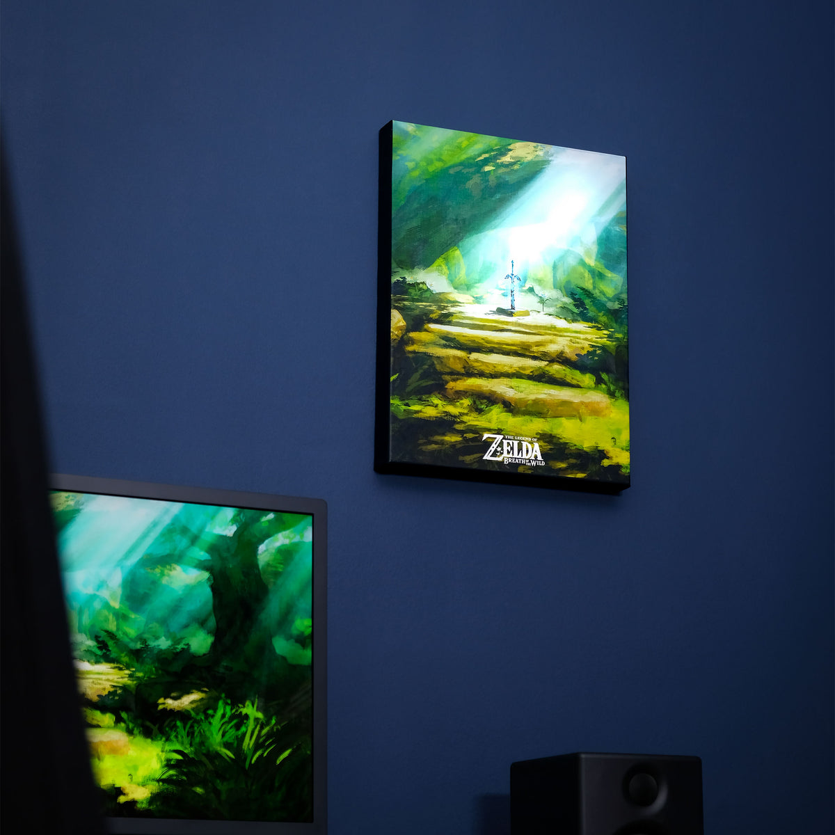 Productafbeelding Zelda - Master Sword Wanddecoratie met Licht