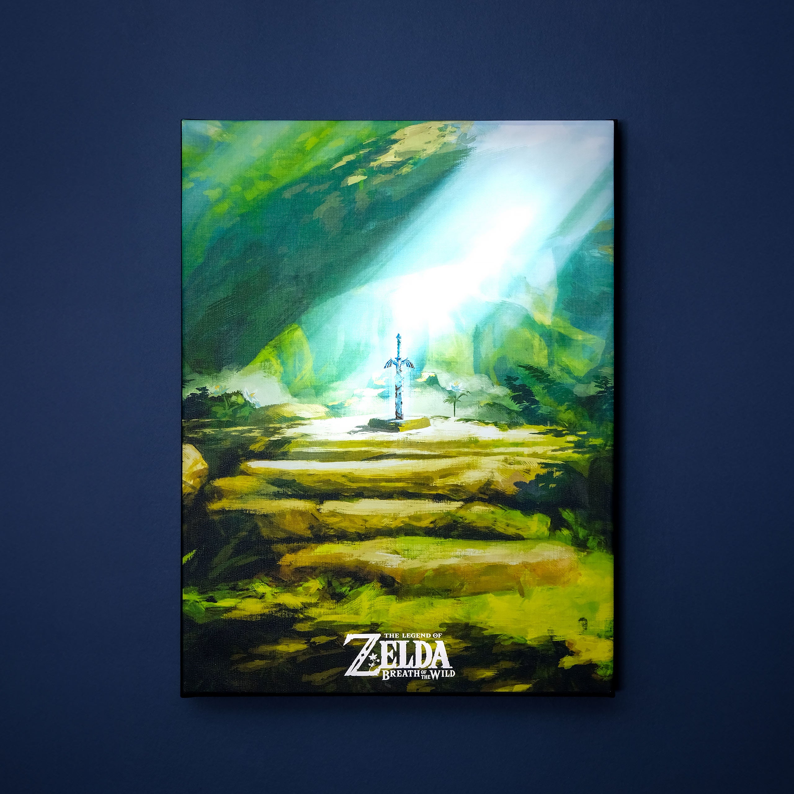 Productafbeelding Zelda - Master Sword Wanddecoratie met Licht