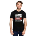 Productafbeelding Daily Routine T-shirt voor anime fans zwart