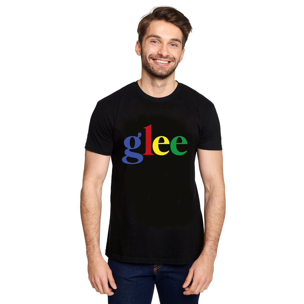 Productafbeelding Kleurcode Logo T-shirt voor Glee Fans Zwart