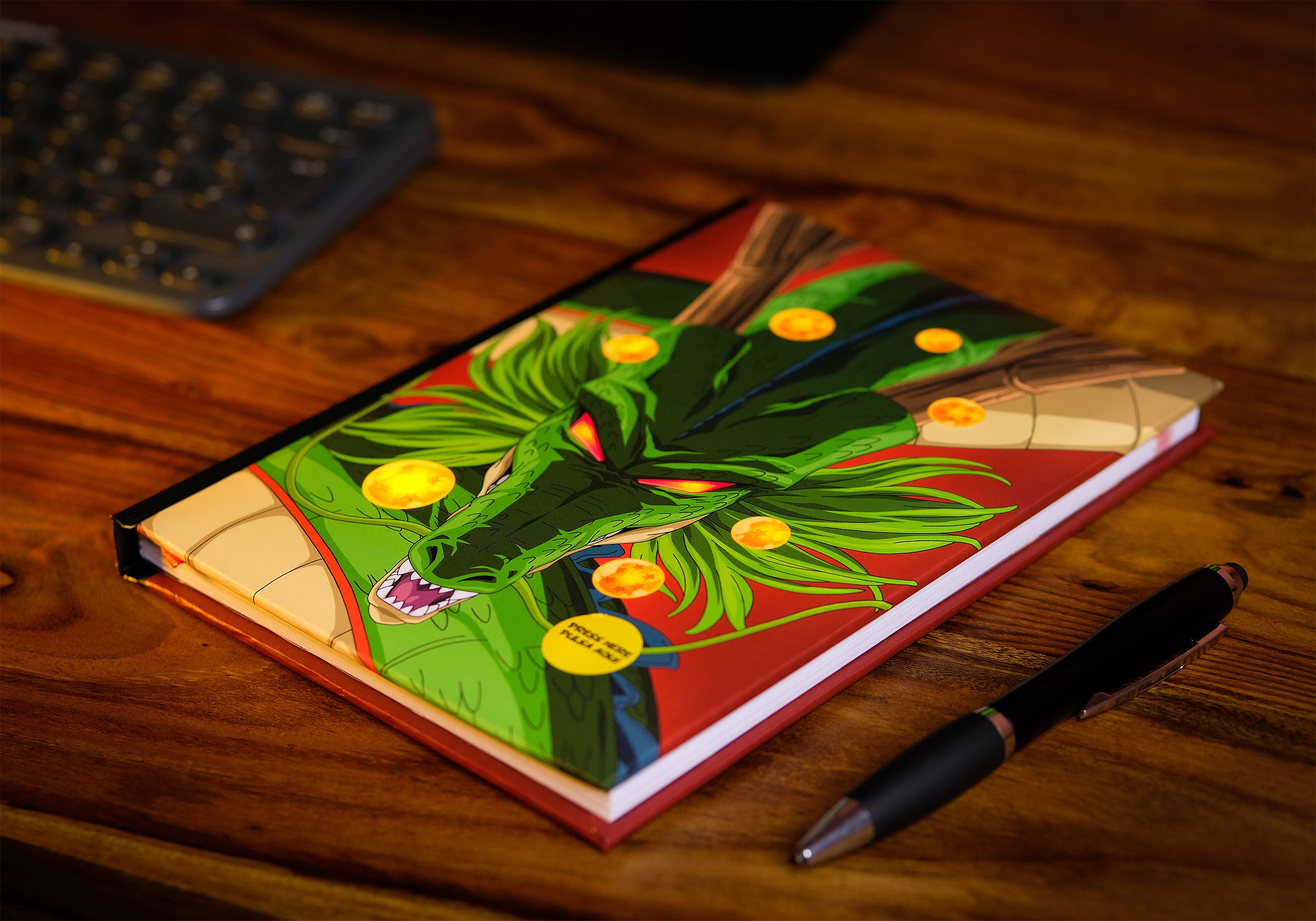 Productafbeelding Dragon Ball - Shenlong Notitieboek met Lichteffecten A5