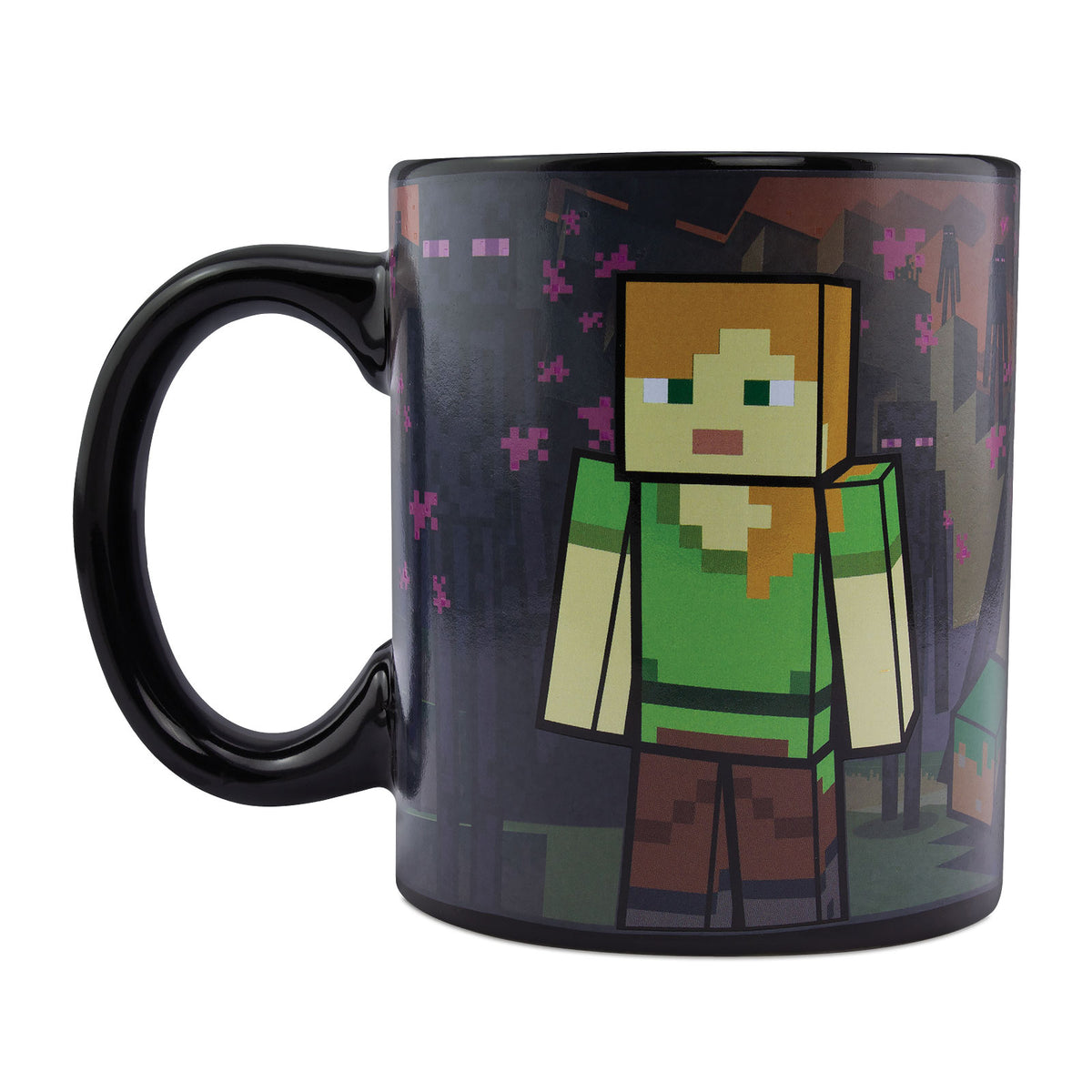 Productafbeelding Minecraft - Steve en Alex Thermisch Effect Mok