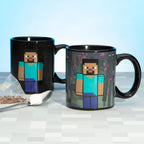 Productafbeelding Minecraft - Steve en Alex Thermisch Effect Mok