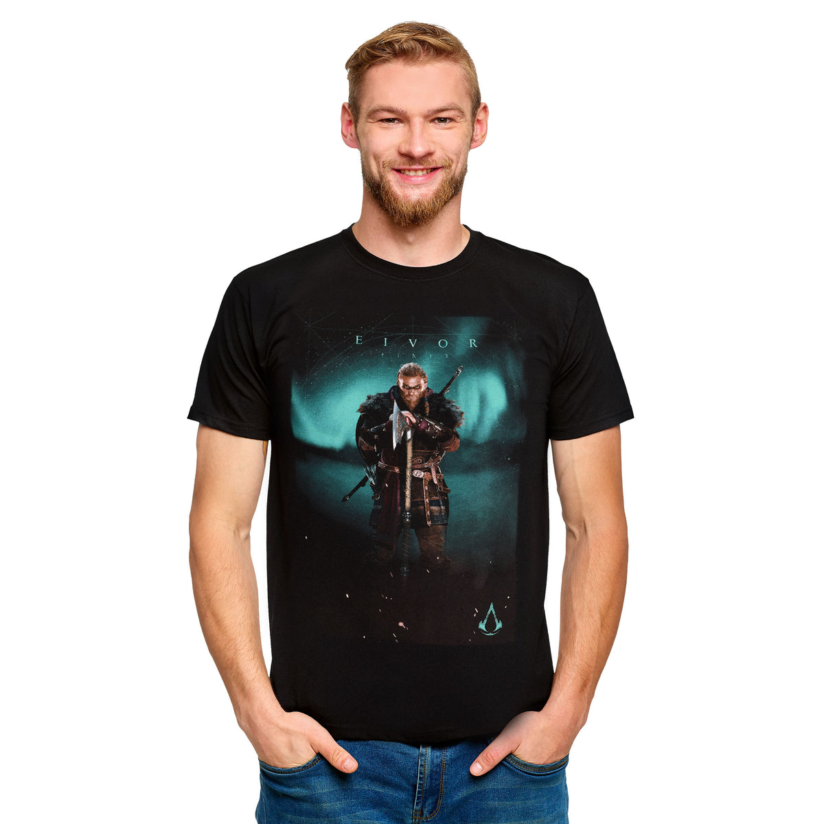 Productafbeelding Assassin's Creed - Eivor Valhalla T-Shirt Zwart