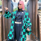 Productafbeelding Tanjiro Kamado Katana Replica met Schede voor Demon Slayer Fans