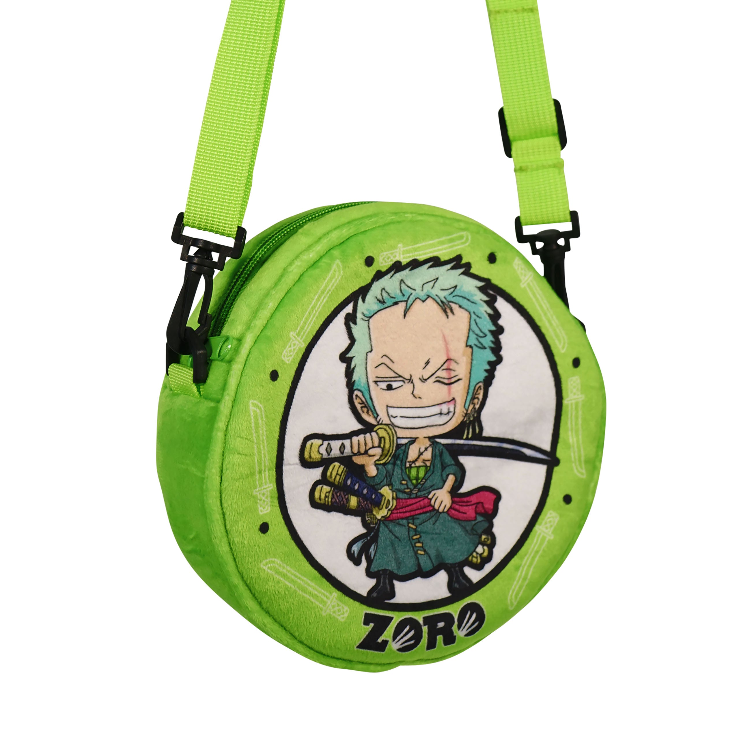 Productafbeelding One Piece - Zoro Pluche Schoudertas groen