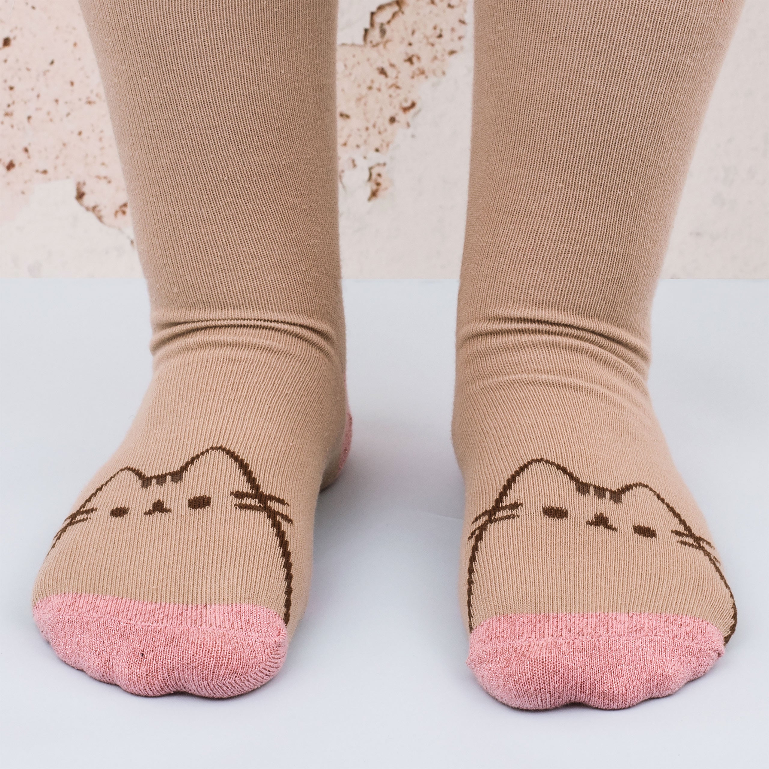 Productafbeelding Pusheen - Roze Poot Sokken en Beker