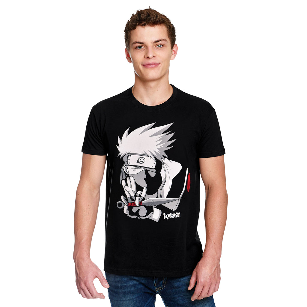 Productafbeelding Naruto - Kakashi Hatake T-shirt zwart