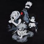 Productafbeelding Naruto - Team 7 Groep T-Shirt Zwart