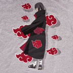 Productafbeelding Naruto - Itachi Akatsuki T-shirt grijs