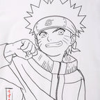 Productafbeelding Naruto - Monochroom Schets T-shirt wit