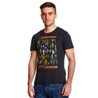Productafbeelding Rick en Morty - Story Train T-shirt grijs