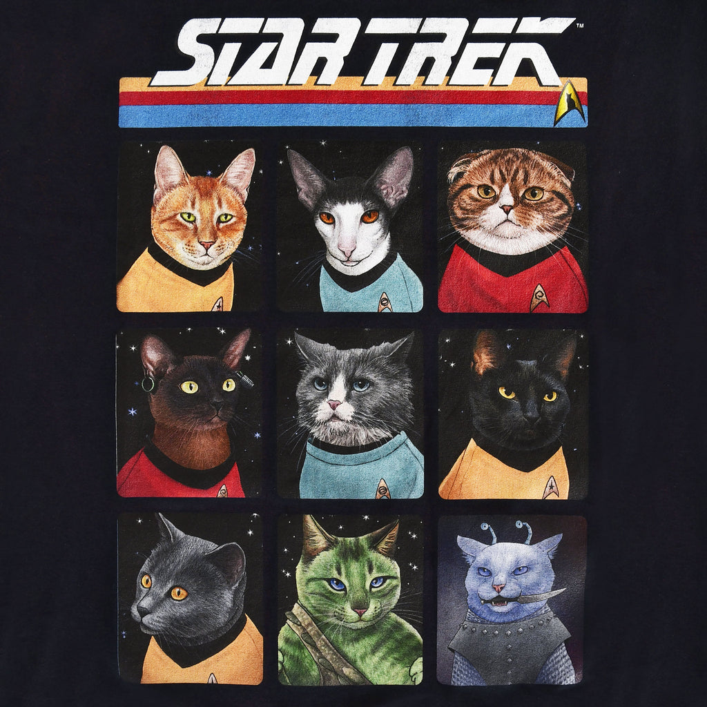 Productafbeelding Star Trek - Cat Crew T-Shirt blauw