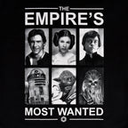 Productafbeelding Star Wars - Empire's Most Wanted T-shirt zwart