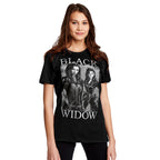 Productafbeelding Black Widow - Poster T-Shirt grijs