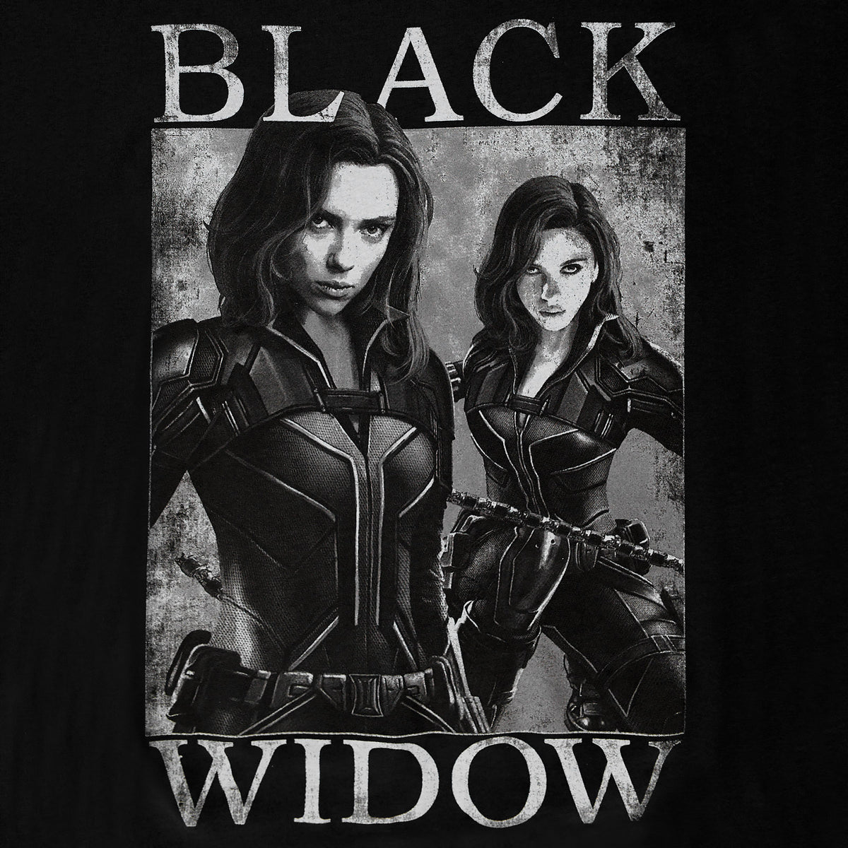 Product image Black Widow - Poster T-Shirt grey