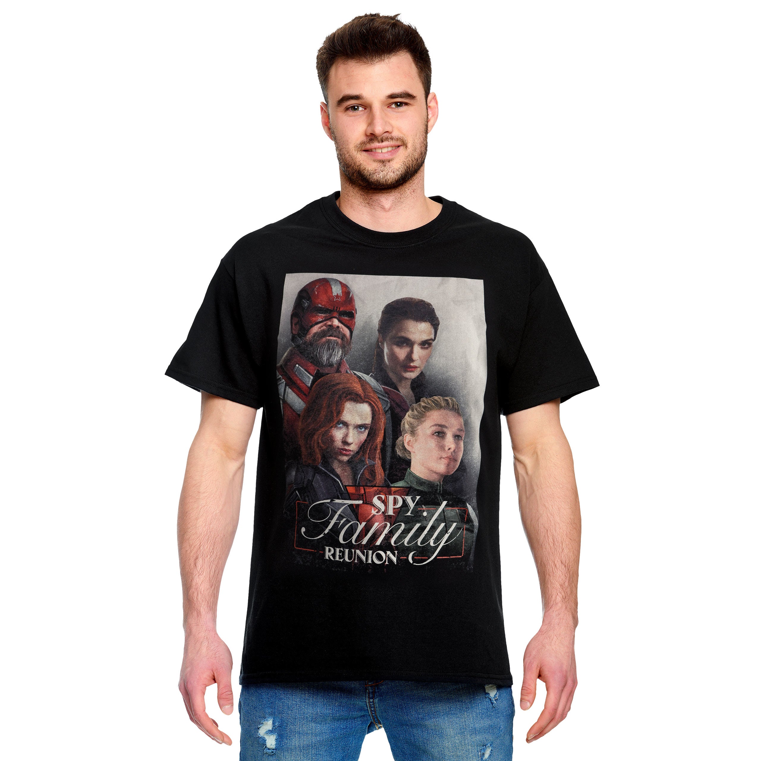 Productafbeelding Black Widow - Spy Family Reunion T-Shirt Zwart