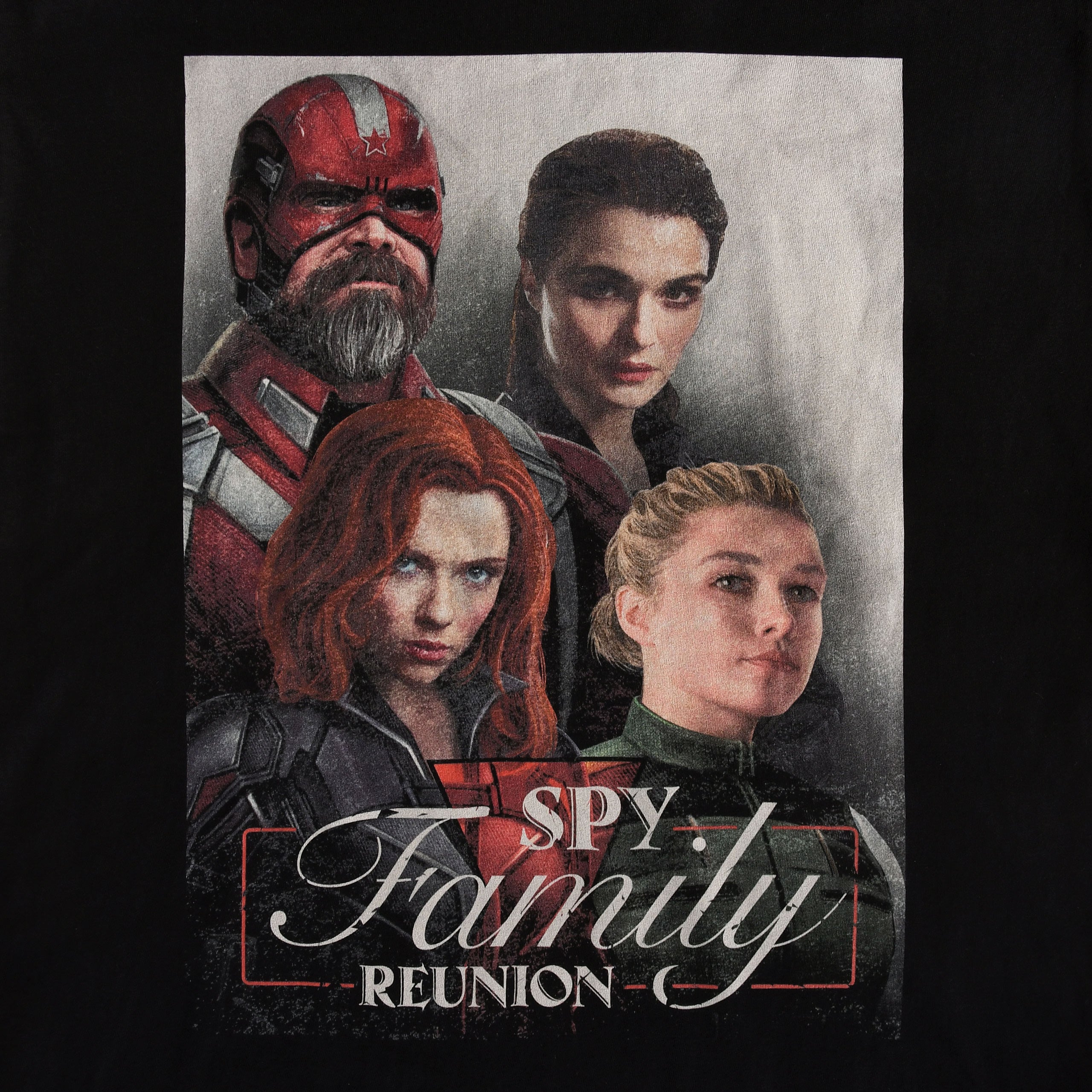Productafbeelding Black Widow - Spy Family Reunion T-Shirt Zwart