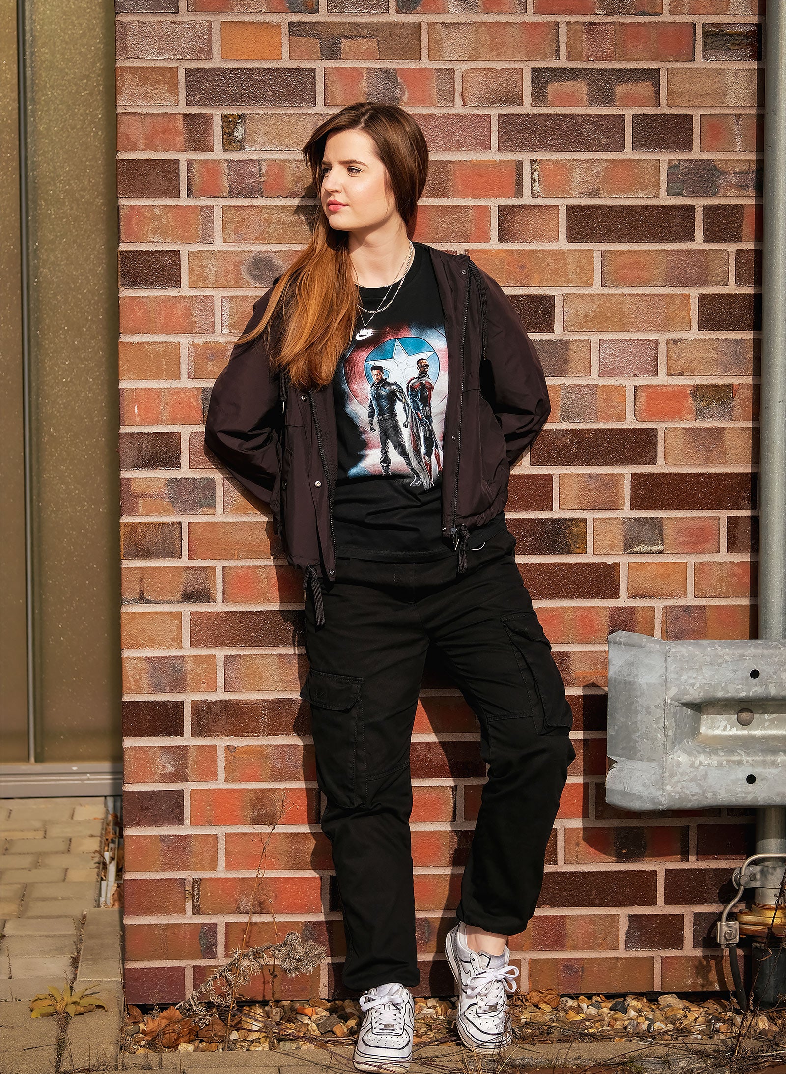 Productafbeelding Marvel - The Falcon en de Winter Soldier T-Shirt zwart
