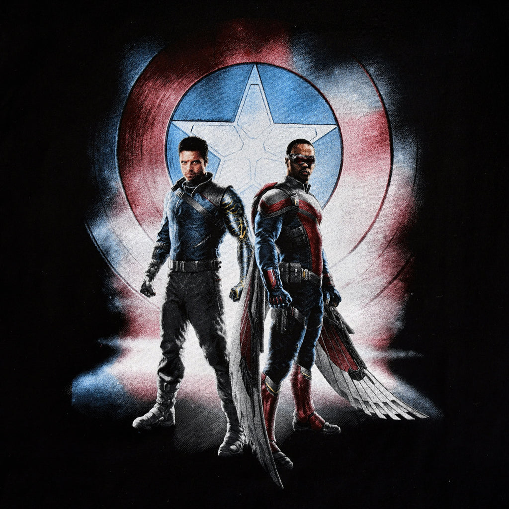 Productafbeelding Marvel - The Falcon en de Winter Soldier T-Shirt zwart