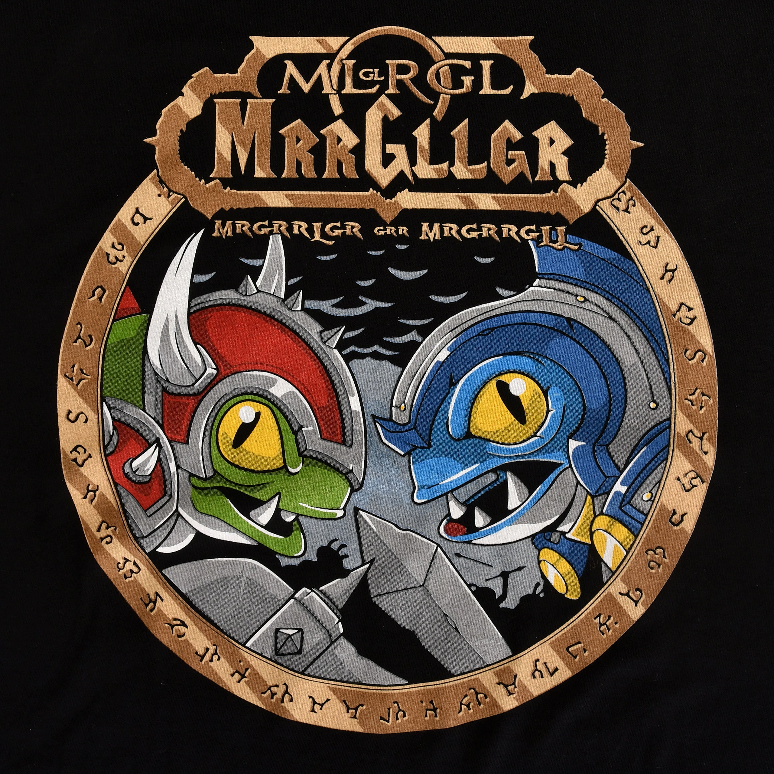 Productafbeelding World of Warcraft - Murlocs T-shirt Zwart