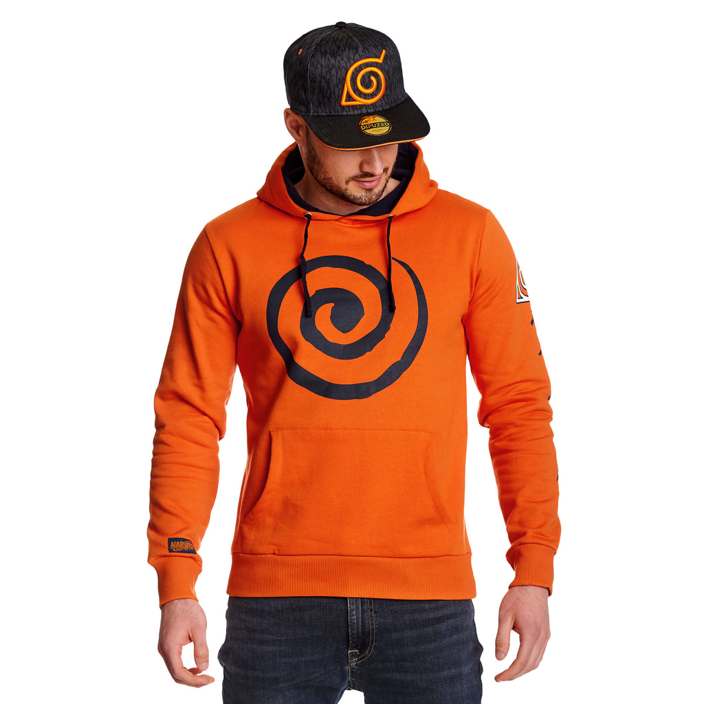 Productafbeelding Naruto - Uzumaki Clan Symbool Hoodie oranje