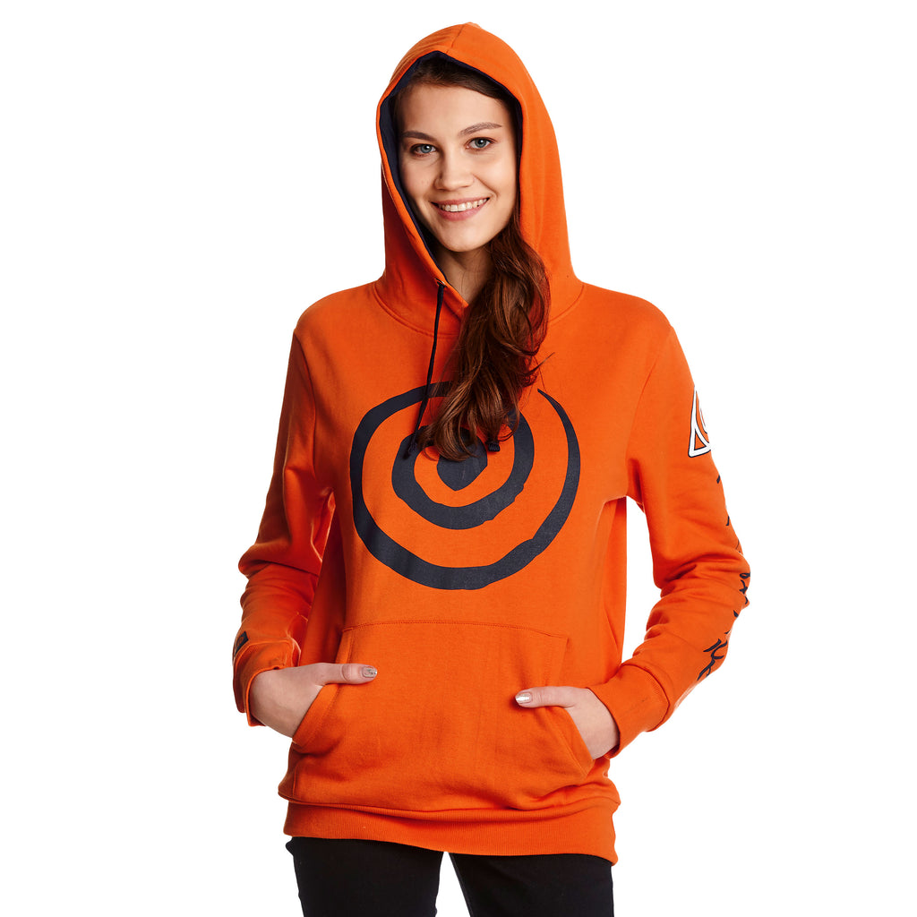 Productafbeelding Naruto - Uzumaki Clan Symbool Hoodie oranje