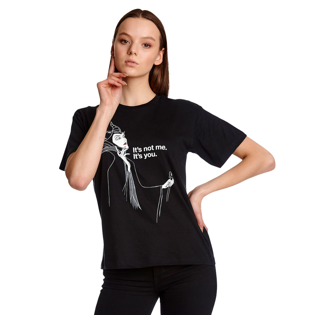 Productafbeelding Maleficent - Het is niet ik, het ben jij Dames T-shirt zwart