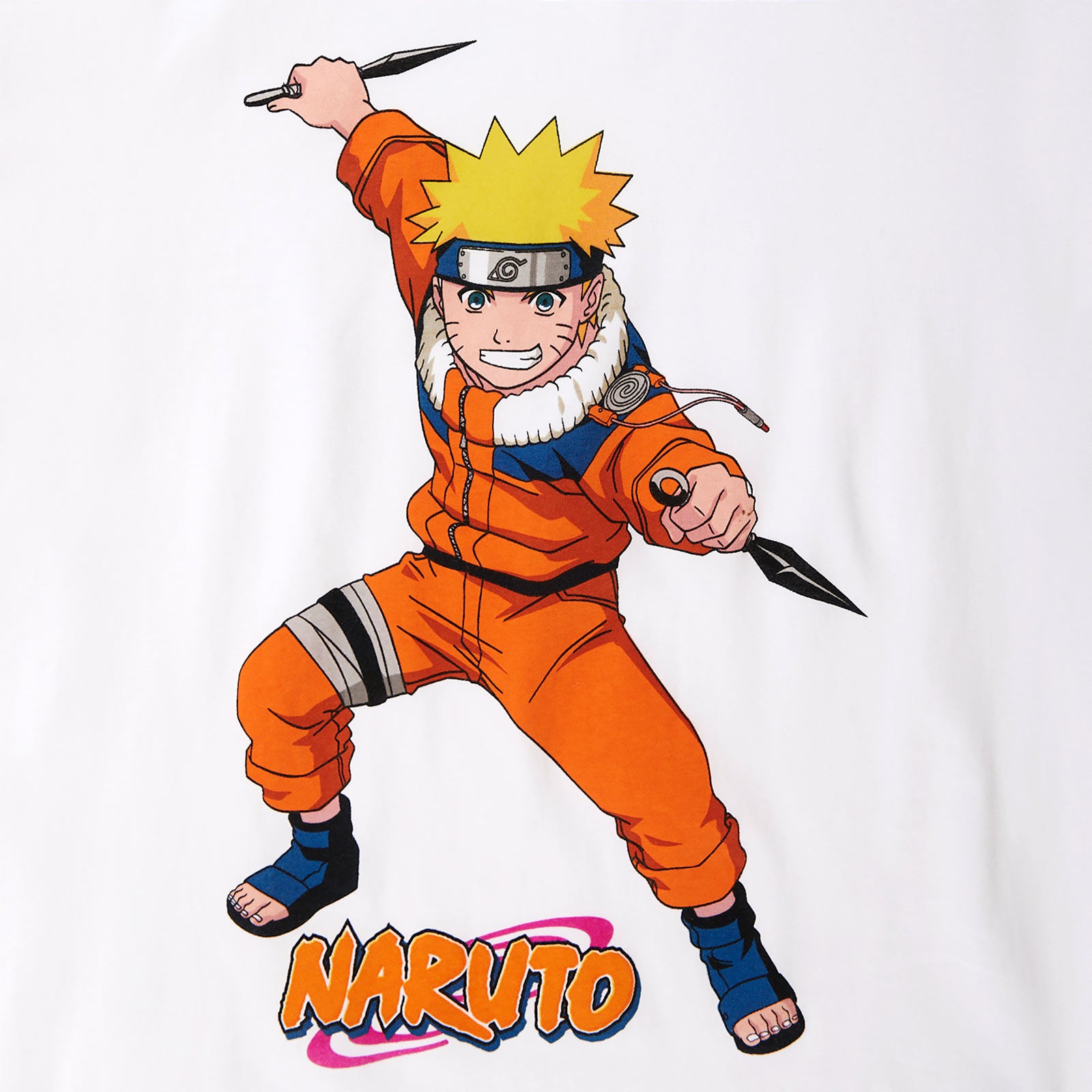 Productafbeelding Naruto Uzumaki Character Dames T-shirt Wit