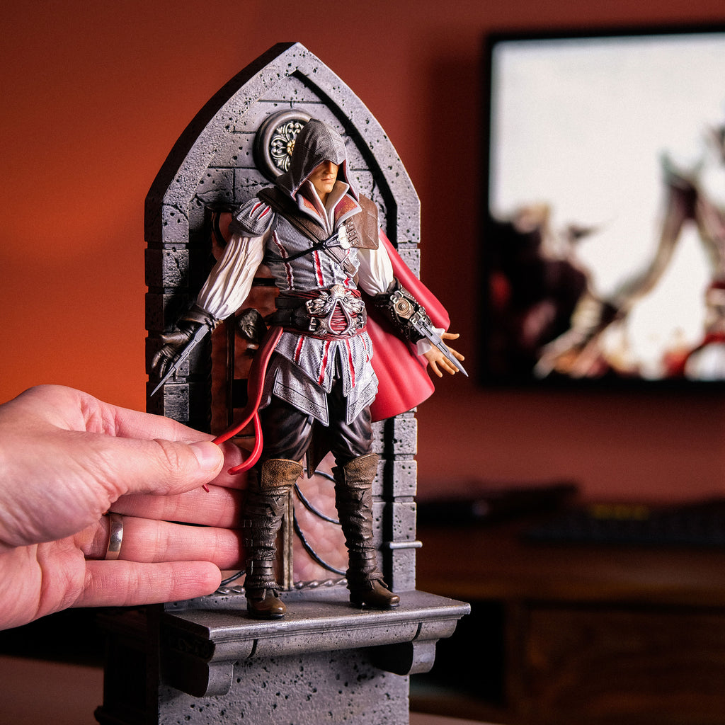 Productafbeelding Assassin's Creed - Ezio Auditore Art Scale Deluxe Figuur 31 cm