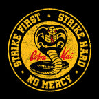Productafbeelding Cobra Kai Logo T-Shirt voor Karate Kid Fans zwart