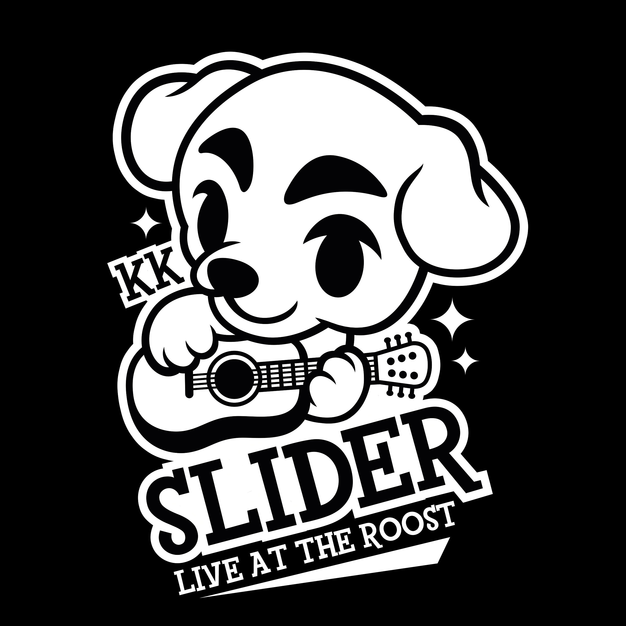 Productafbeelding K.K. Slider T-Shirt voor Animal Crossing Fans Zwart