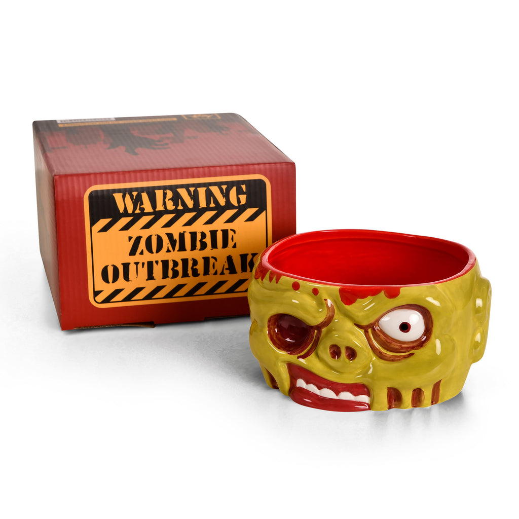 Productafbeelding Zombie Hoofd 3D Kom