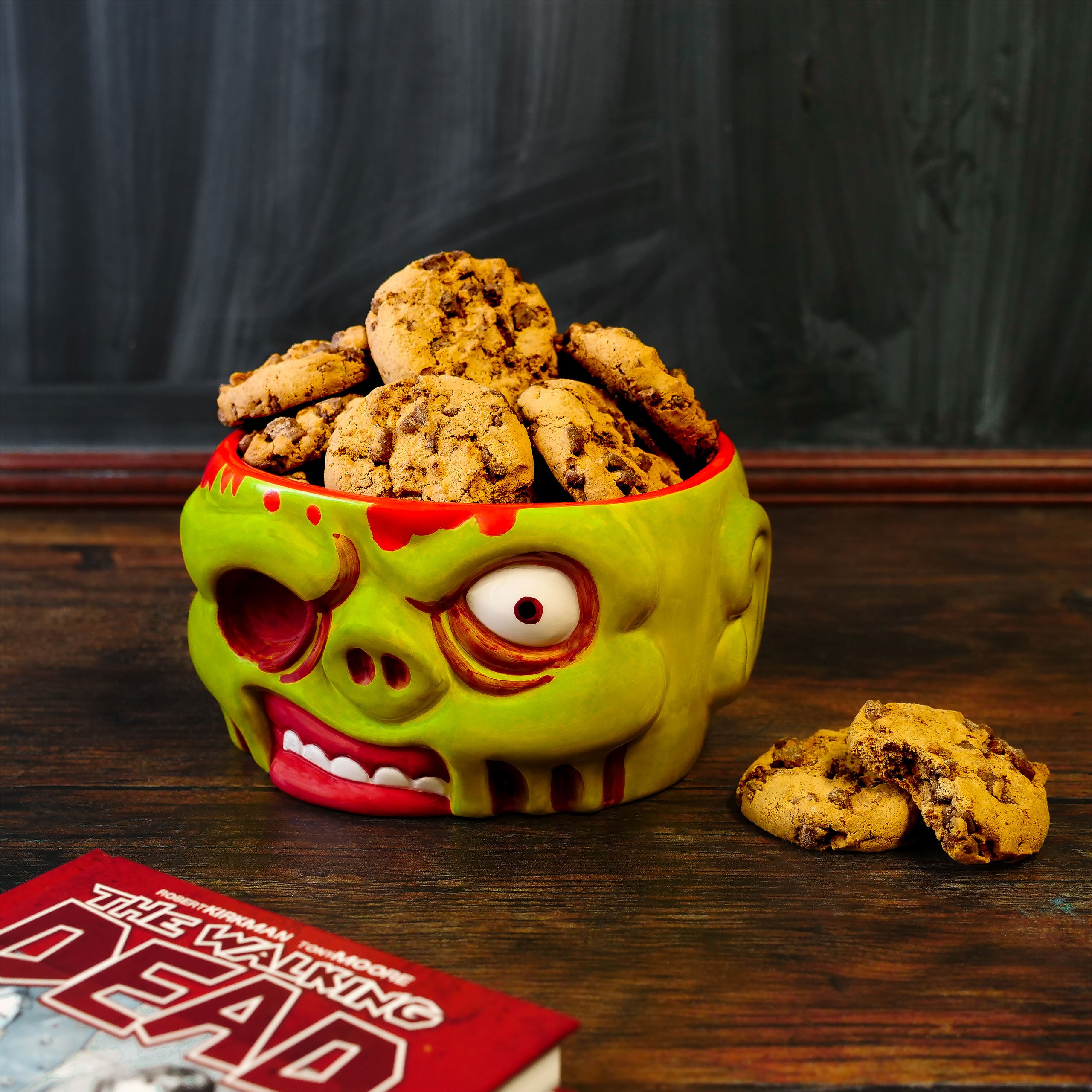 Productafbeelding Zombie Hoofd 3D Kom