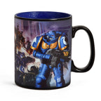 Productafbeelding Warhammer 40K - Ultramarines & Black Legion Thermisch effect Mok