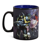 Productafbeelding Warhammer 40K - Ultramarines & Black Legion Thermisch effect Mok