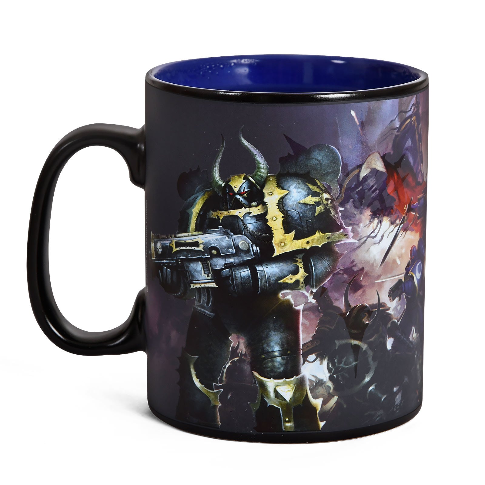 Productafbeelding Warhammer 40K - Ultramarines & Black Legion Thermisch effect Mok
