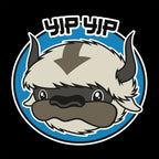 Productafbeelding Appa Yip Yip T-shirt voor Avatar-fans zwart