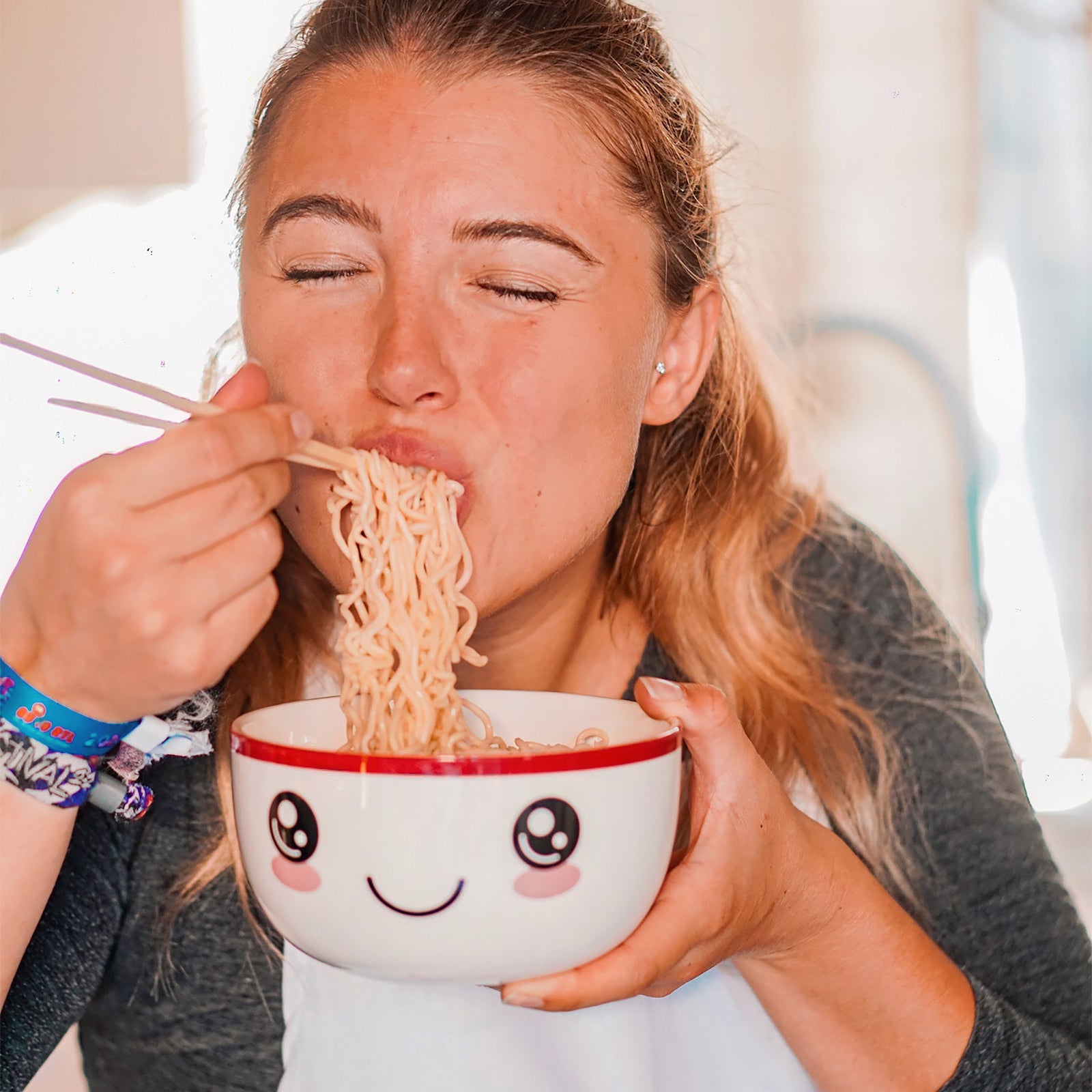 Productafbeelding Kawaii Kom met Deksel voor Anime Fans