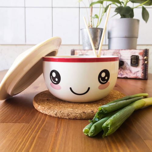 Productafbeelding Kawaii Kom met Deksel voor Anime Fans